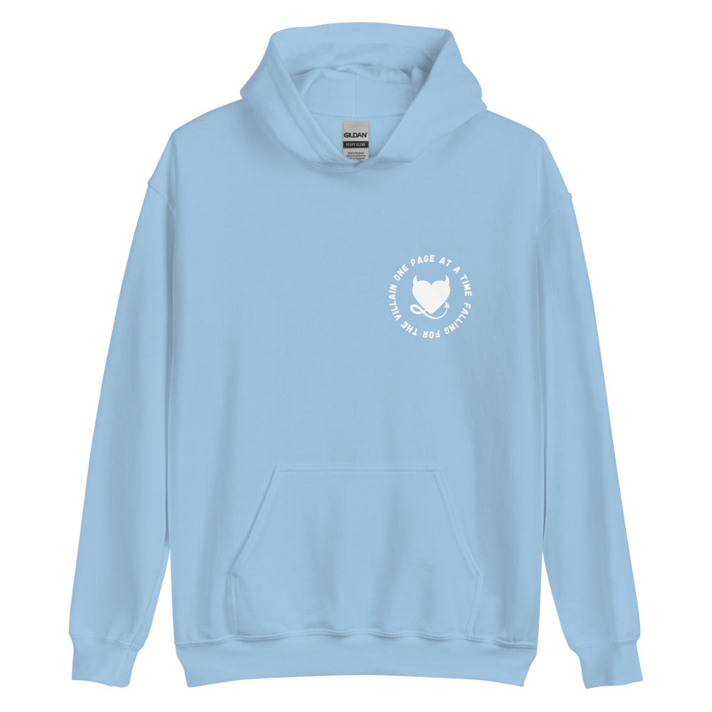 falling for the villain one page at a time hoodie
