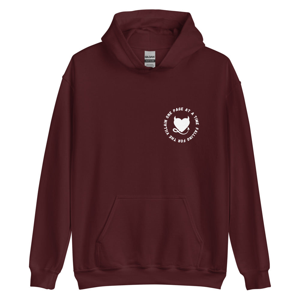 falling for the villain one page at a time hoodie