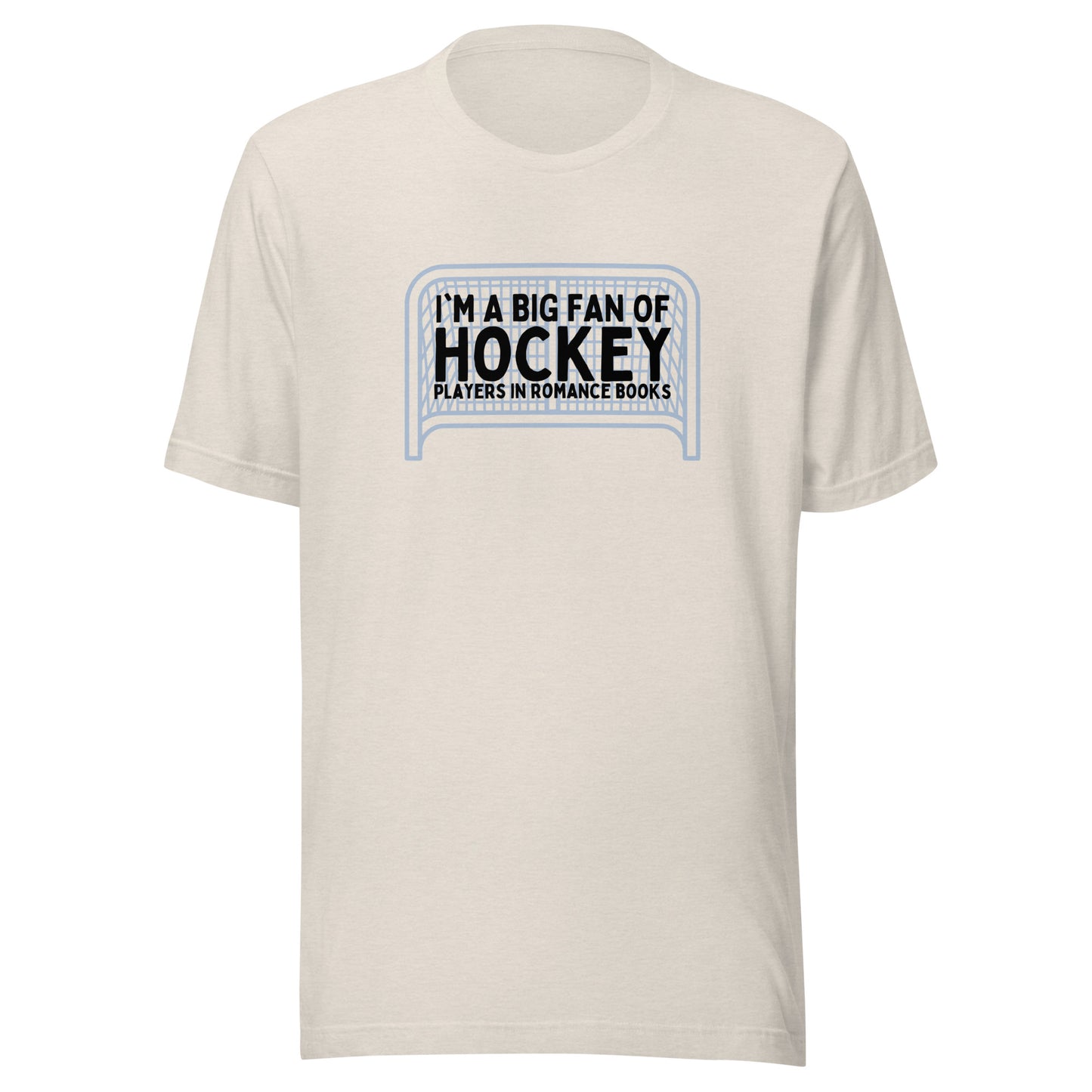 i'm a big fan of hockey players in romance books t-shirt