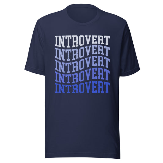 introvert ombre t-shirt